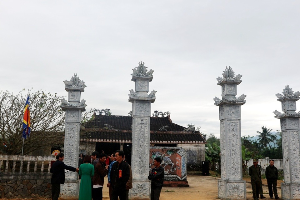 Đình làng Phiếm Ái - nơi khởi phát phong trào chống sưu, thuế (1908). Phong trào đã “châm ngòi” cho cuộc đấu tranh bất bạo động làm rung chuyển cả Trung kỳ