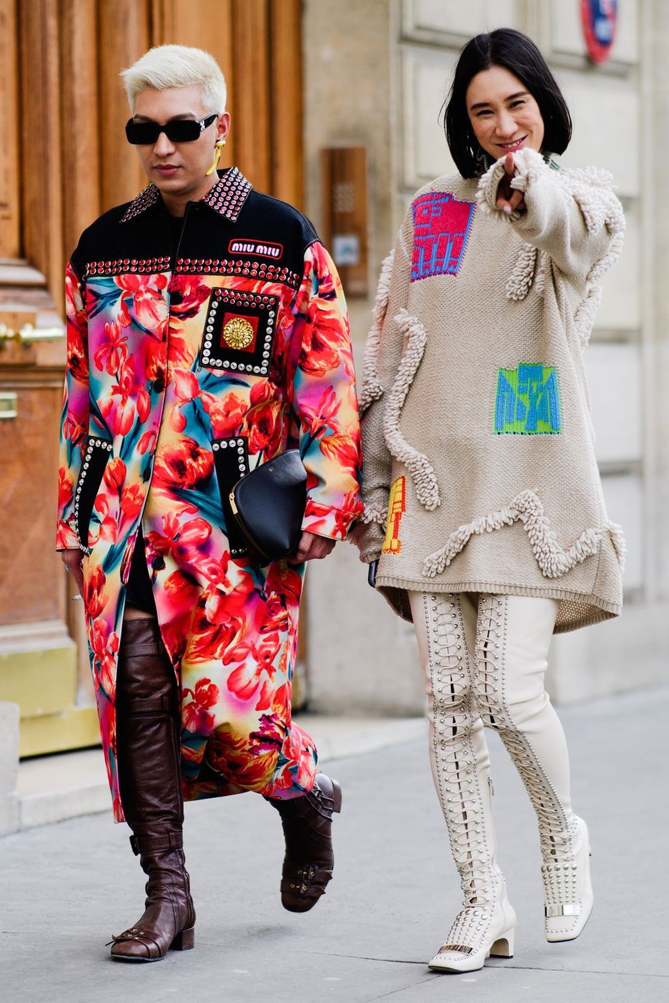 Những quý cô sành điệu của tuần lễ thời trang Paris - 25
Các vị khách của Paris Fashion Week đều như người mẫu