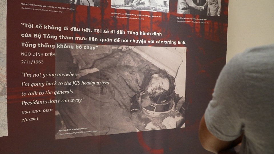 Triển lãm “Từ dinh Norodom đến dinh Độc Lập” - 15 Công trình đang xây dựng thì Ngô Ðình Diệm bị phe đảo chính ám sát ngày 2/11/1963.
