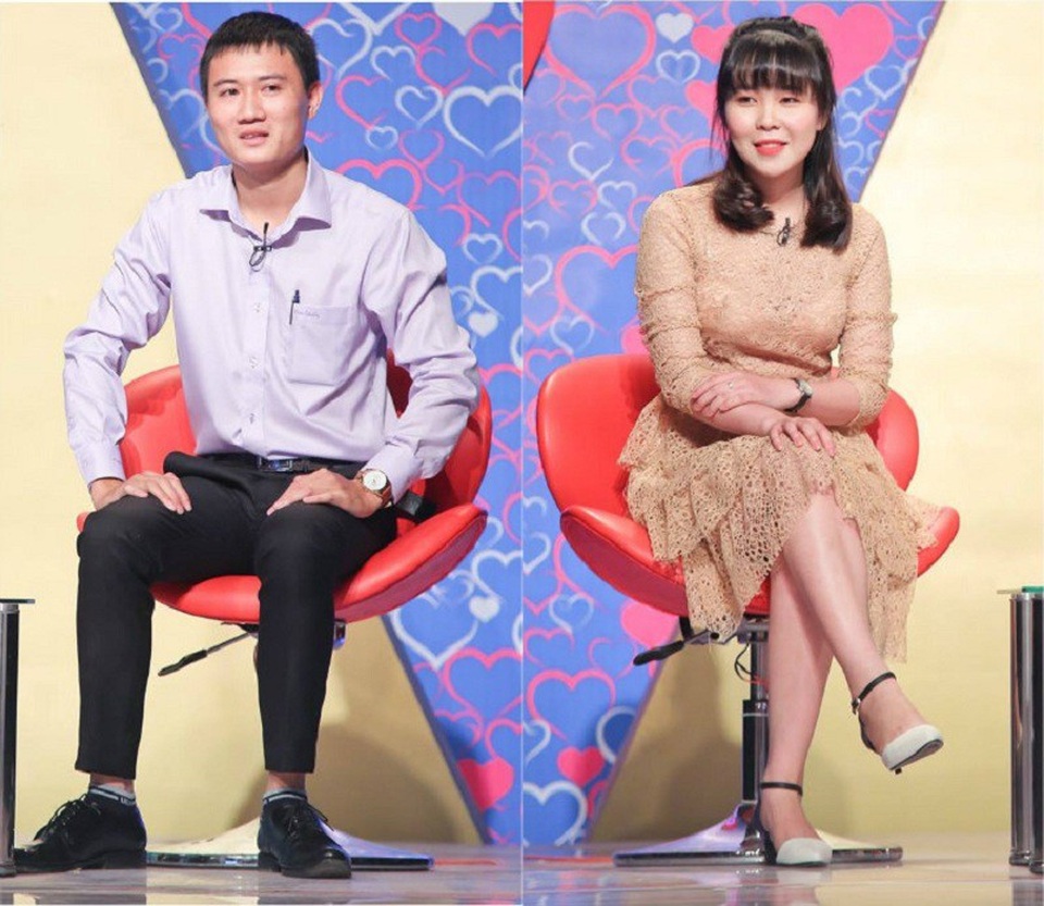 Đến “Bạn muốn hẹn hò” tìm "nửa kia" giống nữ tỷ phú Phương Thảo, chàng trai bị… từ chối - 1
Cặp đôi tham gia chương trình Xuân Tâm – Trần Tứ
