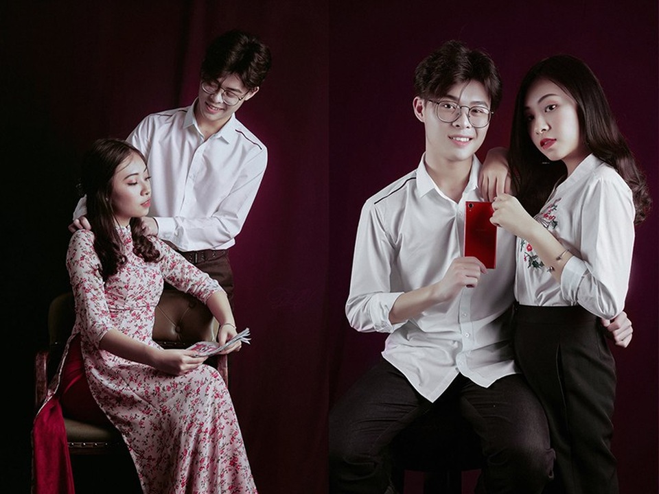 9 cặp nam thanh nữ tú "hot" nhất trường Phan Đình Phùng - 5 Đại diện cho làng Dại: cặp đôi Trọng Hoàng - Trà Vy.