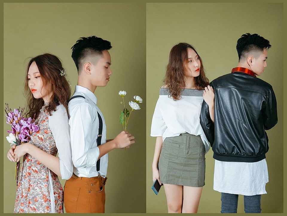 9 cặp nam thanh nữ tú "hot" nhất trường Phan Đình Phùng - 8 Đại diện làng Sang: cặp đôi Văn Bảo - Phương Hoa