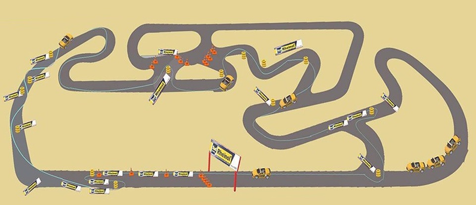 Ngày càng có nhiều cuộc đua tốc độ tại Việt Nam - 2 Thiết kế đường đua của Rheinol Racing Days tại trường đua Đại Nam dành cho tất cả các loại xe
