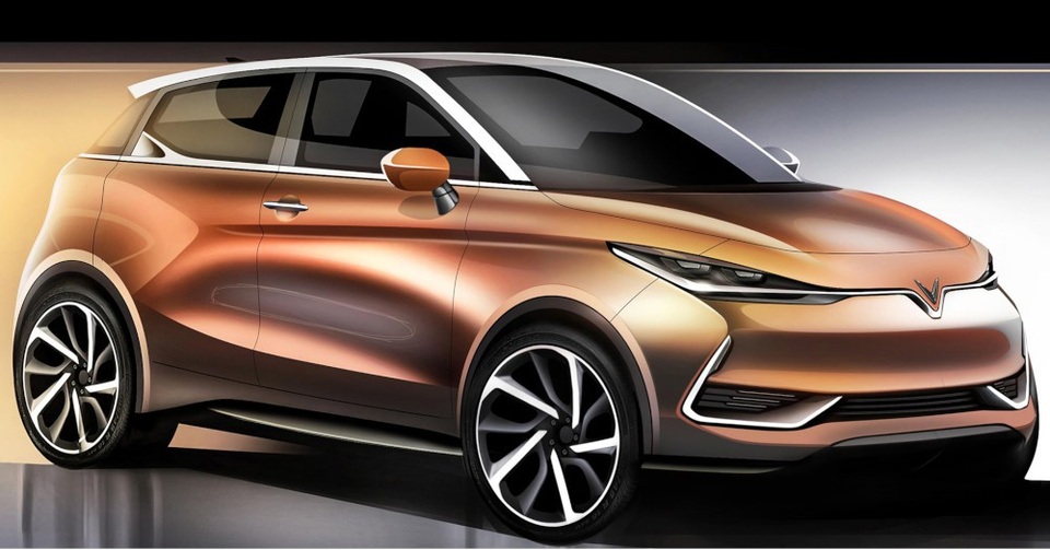 
Phác thảo thiết kế mẫu xe nhỏ của VINFAST
