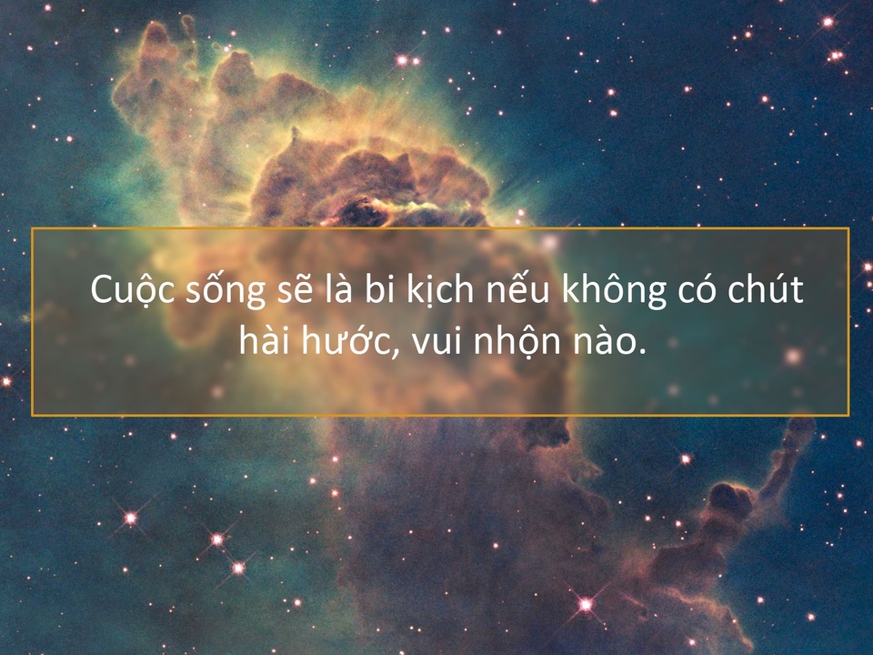 Khi một phóng viên của tờ New York Times (Mỹ) phỏng vấn Hawking hồi năm 2004, cô muốn hiểu hơn về thái độ vui tươi, hài hước mà dường như Hawking luôn sẵn có. Ông đáp lại rất giản dị…