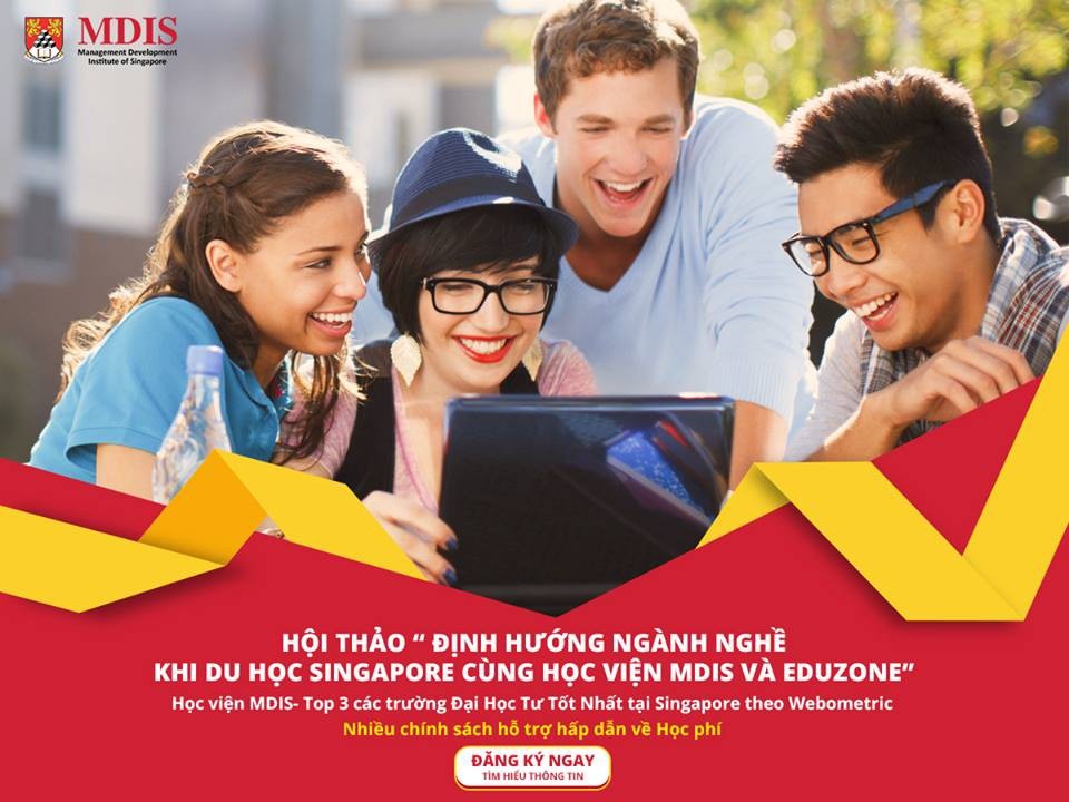 Hội thảo “ Định hướng ngành nghề khi du học Singapore cùng Học viện MDIS” - 1 Hội thảo “ Định hướng ngành nghề khi du học Singapore cùng Học viện MDIS” - 1