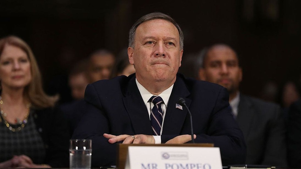 Chân dung ứng viên Ngoại trưởng “tâm đầu ý hợp” của ông Trump - 1
Giám đốc CIA Mike Pompeo được đề cử làm Ngoại trưởng Mỹ. (Ảnh: AFP)