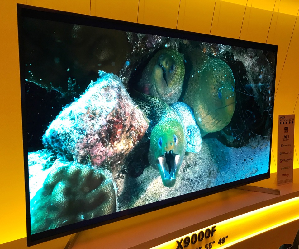 Sony nâng cấp phân khúc tầm trung với các dòng TV BRAVIA 2018 mới ra mắt - 3 Sony Bravia thế hệ X9000F có độ sáng lớn hơn 20% so với phiên bản của năm 2017.