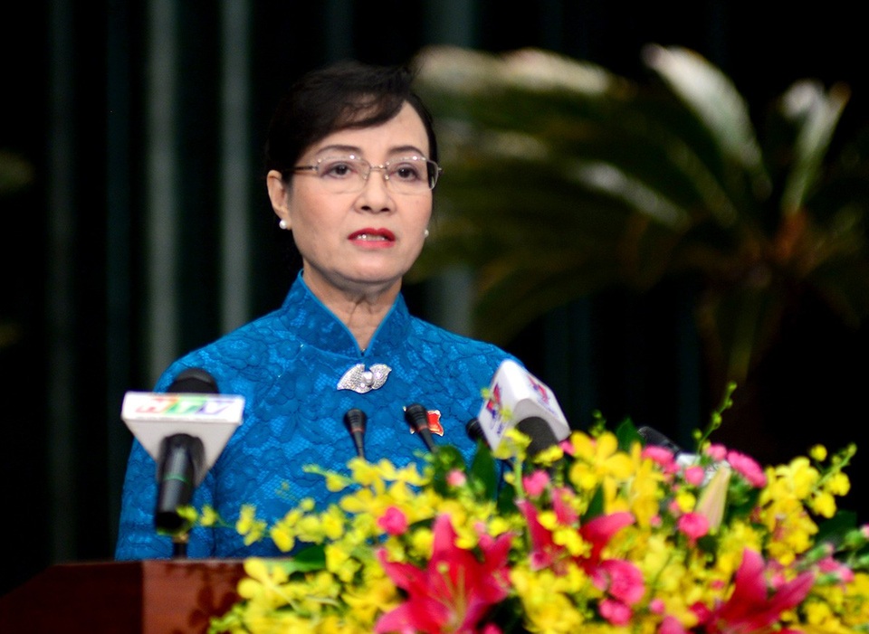 HĐND TPHCM họp bất thường mở “nút thắt” cho TP phát triển - 2 Chủ tịch HĐND TPHCM Nguyễn Thị Quyết Tâm nhấn mạnh tầm quan trọng của kỳ họp bất thường