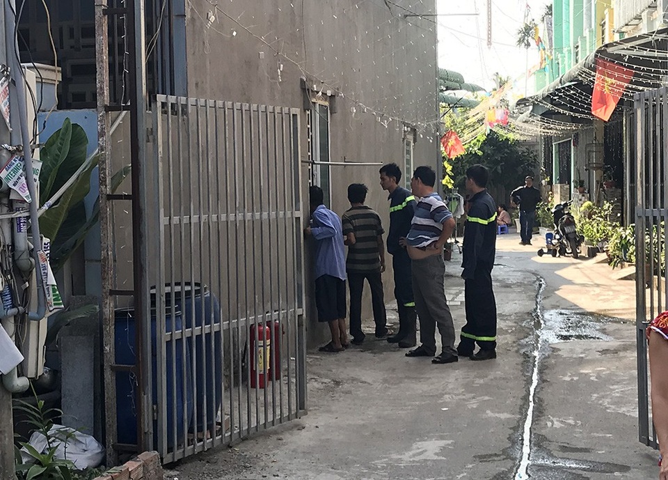 Căn nhà xảy ra vụ việc.