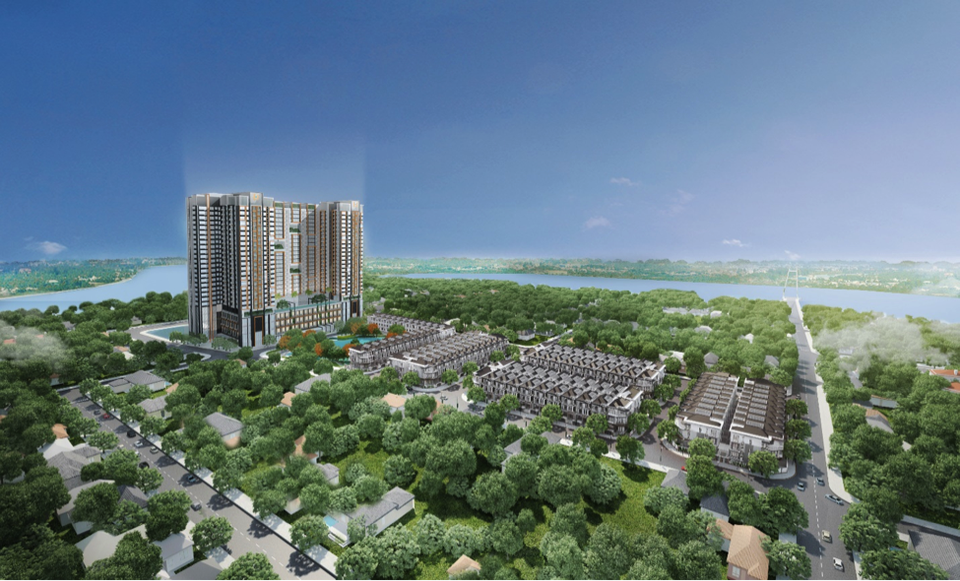 Thị trường bất động sản khu Nam sẽ diễn biến ra sao trong năm Mậu Tuất? - 1 Phối cảnh một dự án trên trục đường Nguyễn Lương Bằng nối dài đã cháy hàng trong vòng 1 tháng vào đầu Quý 1/2018 tại Quận 7 vừa qua.