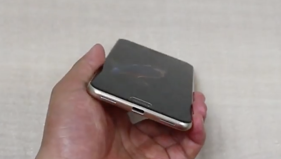 Bphone 2018 "lộ diện", dùng kim loại thay kính cường lực? - 2 Ảnh chụp từ clip