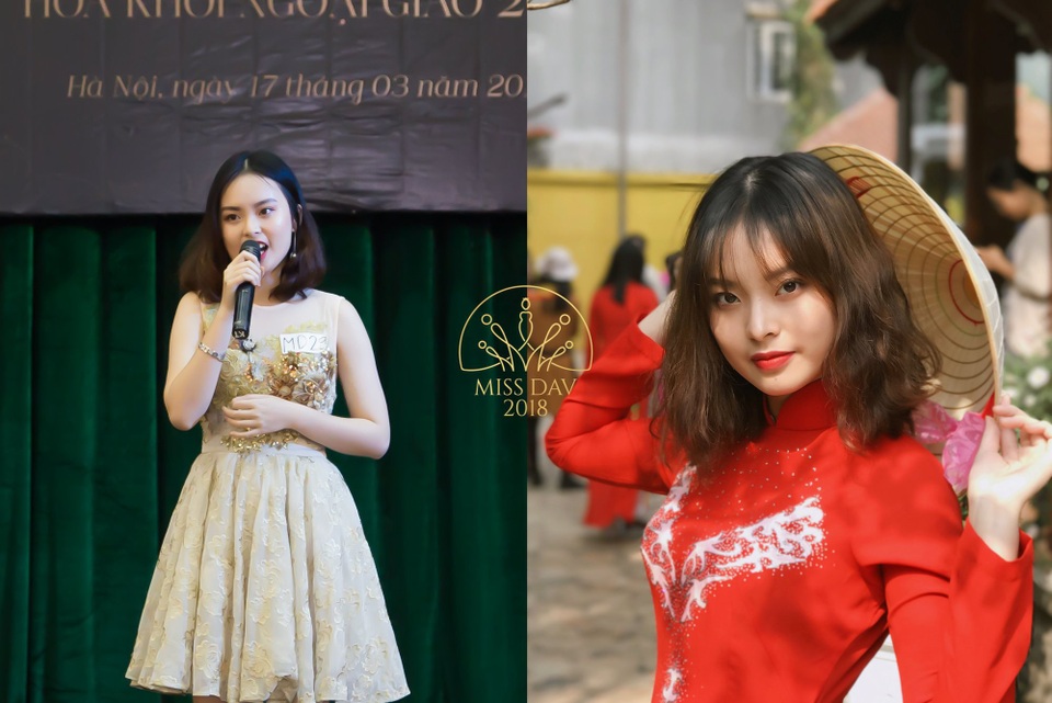 18 gương mặt tiềm năng cuộc thi Hoa khôi Ngoại giao 2018 - 7 Trần Hoàng Dung