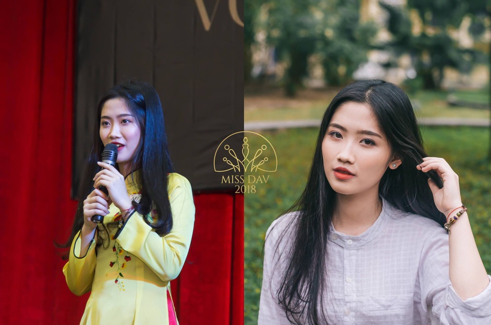 18 gương mặt tiềm năng cuộc thi Hoa khôi Ngoại giao 2018 - 5 Trần Huyền Trang