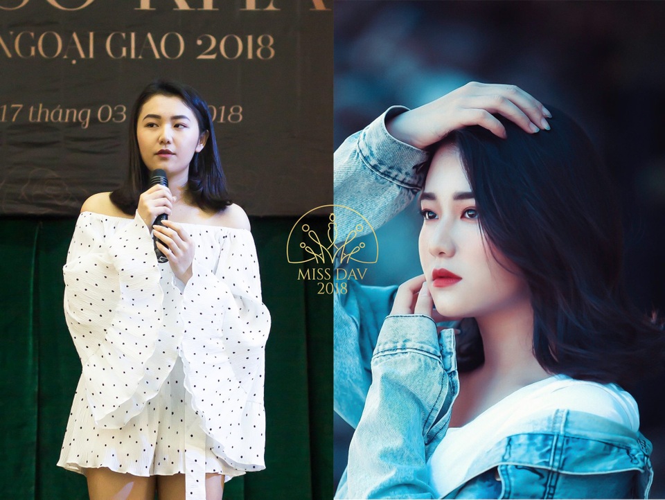 18 gương mặt tiềm năng cuộc thi Hoa khôi Ngoại giao 2018 - 1 Vũ Thùy Linh