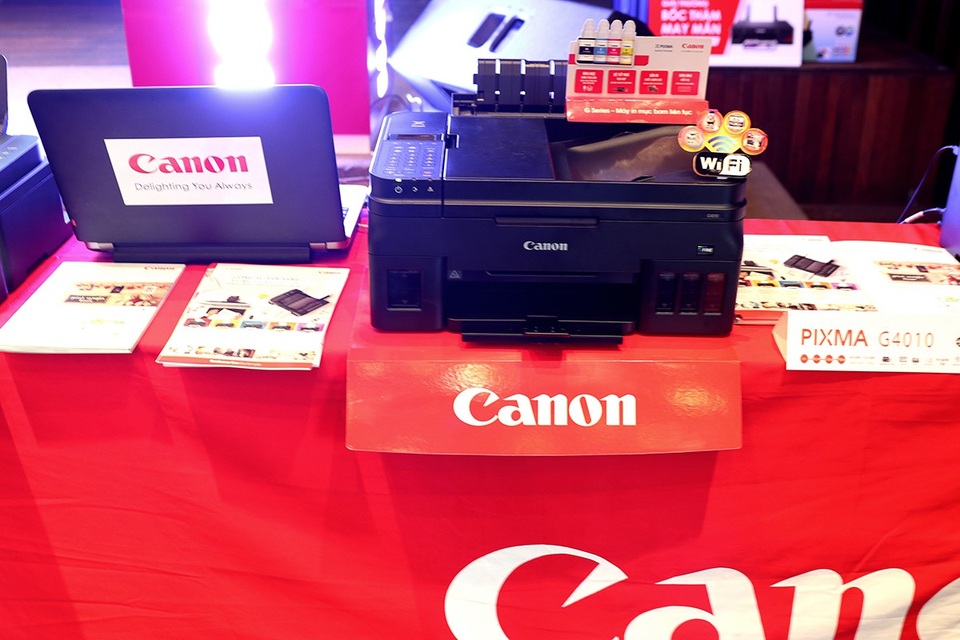 Canon tung loạt máy in phun dòng G-Series mới tại Việt Nam - 2 Canon G4010
