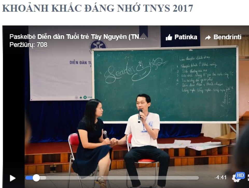Hành trình thầm lặng của nhóm bạn trẻ thổi bùng “ngọn lửa Tây Nguyên” - 1 Những khoảnh khắc đáng nhớ trong Diễn đàn tuổi trẻ Tây Nguyên năm 2017 tại Gia Lai được ghi lại
