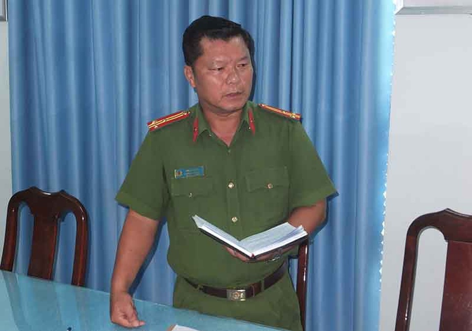 Vụ đôi nam nữ chết trong nhà nghỉ: Cô gái giết bạn tình - 1 Thượng tá Phan Tấn Ca - Phó trưởng phòng Cảnh sát hình sự Công an tỉnh Tiền Giang thông tin về vụ việc