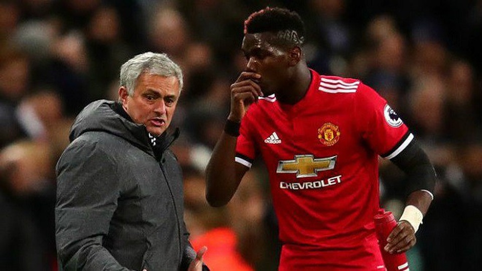 Kẻ đi trên dây Jose Mourinho - 1 Mối quan hệ giữa HLV Mourinho và Pogba ngày một xấu đi