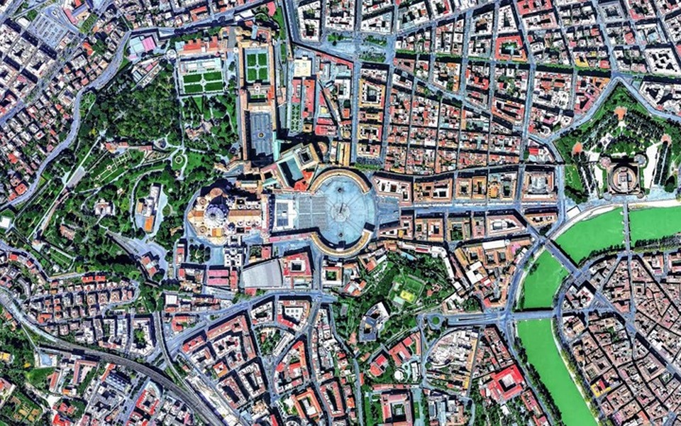 Ngỡ ngàng với những bức ảnh vệ tinh cực kỳ ấn tượng - 12 Ngỡ ngàng với những bức ảnh vệ tinh cực kỳ ấn tượng - 12