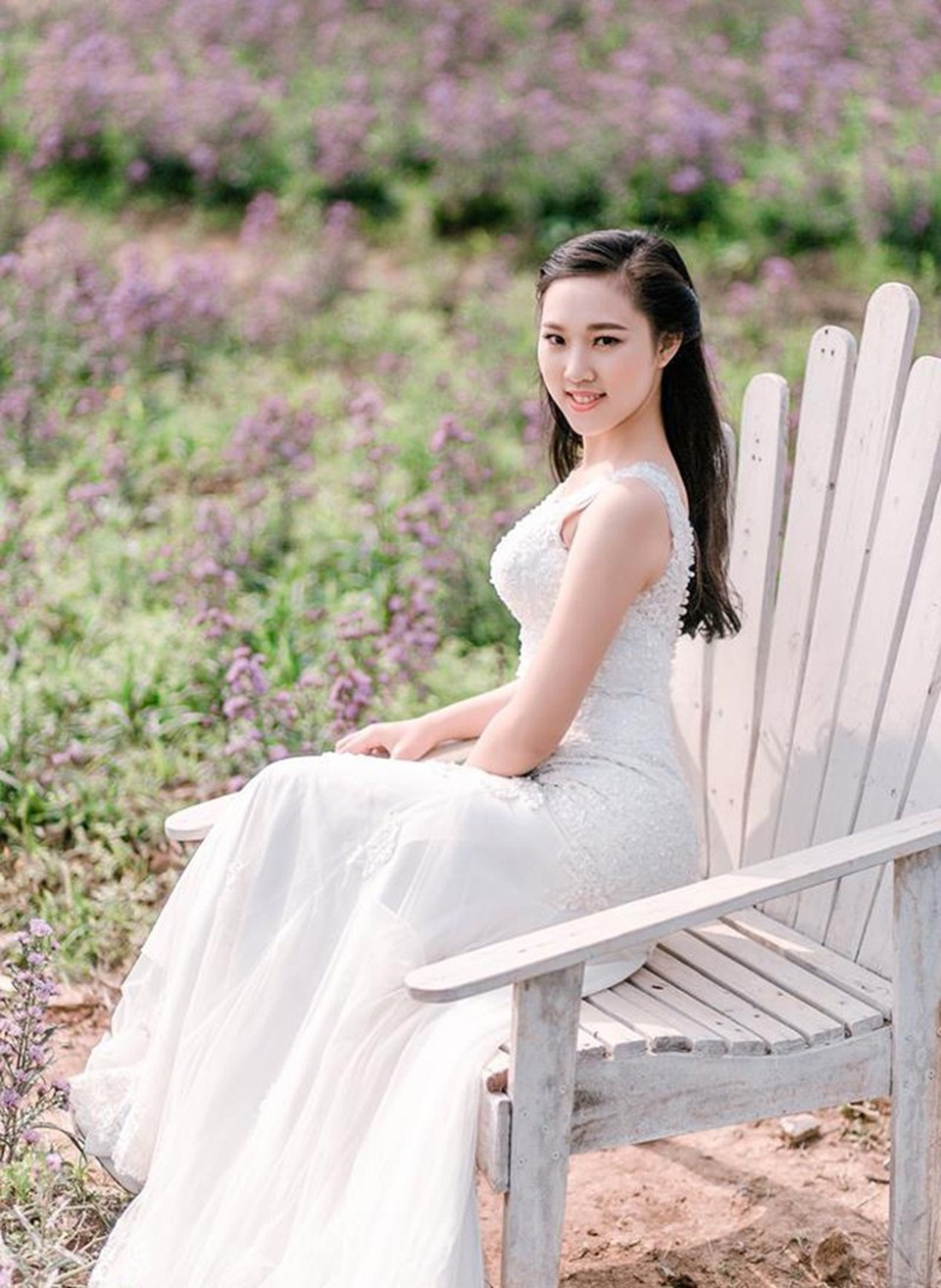 Top 12 thí sinh hoa khôi trường ĐH Thủy lợi lộng lẫy với váy cưới - 3 Đặng Thị Ninh