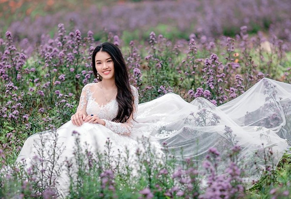 Top 12 thí sinh hoa khôi trường ĐH Thủy lợi lộng lẫy với váy cưới - 6 Nguyễn Bách Hợp