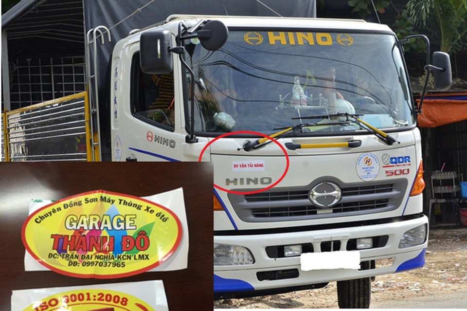 Xe “vua” lộng hành trên các tuyến đường tuy nhiên không bị xử phạt.