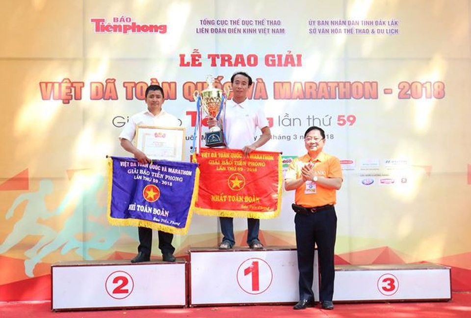 Quân đội giành cú đúp HCV giải Việt dã và marathon toàn quốc 2018 - 2
