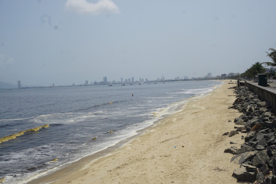 Nước biển chuyển màu đen có nhiều bọt vàng - 3 Hiện tượng trên kéo dài khoảng 5km
