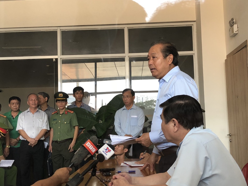 Làm việc và chỉ đạo các ban ngành liên quan