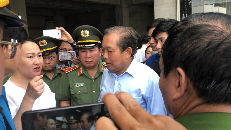 Một cư dân phản ánh những bất cập tại chung cư với Phó Thủ tướng