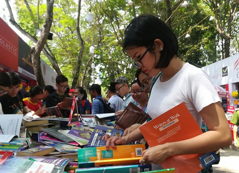 Độc giả trẻ là đối tượng đông đảo nhất đến với Hội sách TPHCM 2018