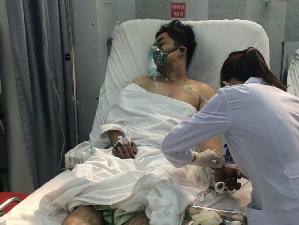Vụ cháy chung cư Carina: 43 nạn nhân còn điều trị tại các bệnh viện - 1 Có 99 nạn nhân trong vụ cháy được ứng cứu đưa đến các bệnh viện trên địa bàn thành phố
