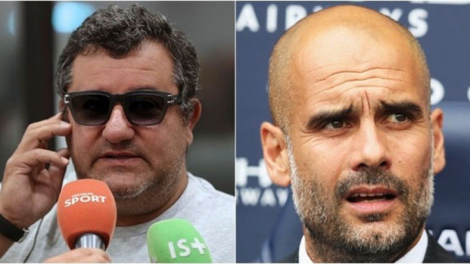 Siêu cò Mino Raiola chê Pep Guardiola hèn nhát - 1 Siêu cò Mino Raiola có mối thù với HLV Pep Guardiola