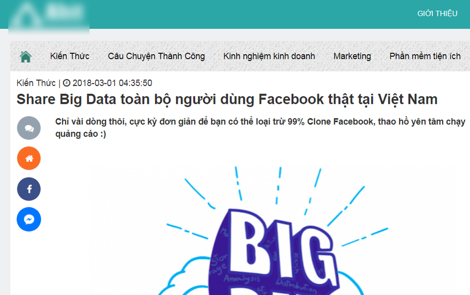 Đây là cách Facebook "lấy tiền" từ hơn 1 tỷ người dùng - 7 Chia sẻ toàn bộ dữ liệu người dùng Facebook tại Việt Nam.