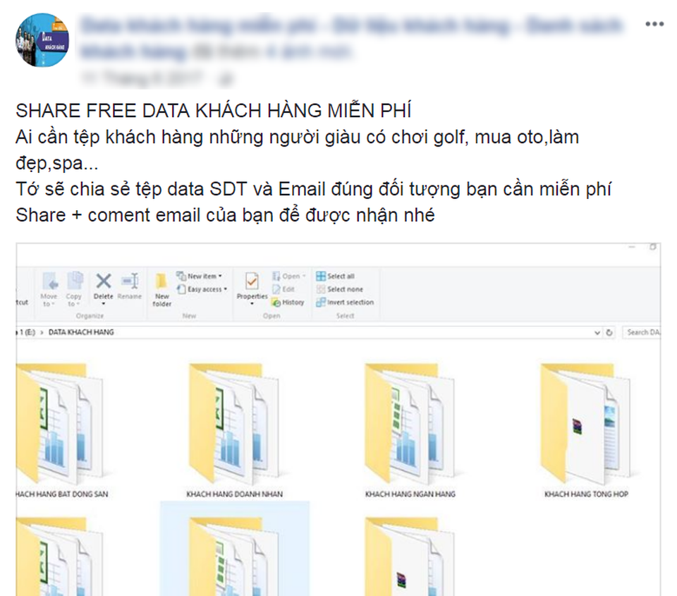 Đây là cách Facebook "lấy tiền" từ hơn 1 tỷ người dùng - 1 Chia sẻ dữ liệu miễn phí người dùng, nhưng lại yêu cầu tài khoản để lại email để liên hệ.