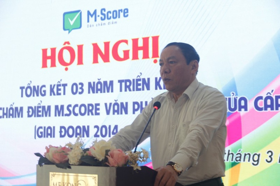 Việc giải quyết thủ tục đất đai đạt tỷ lệ hài lòng thấp - 2 Bí thư Tỉnh ủy Quảng Trị- ông Nguyễn Văn Hùng nhấn mạnh, việc triển khai thực hiện sáng kiến này là công cụ góp phần thực hiện cải cách hành chính