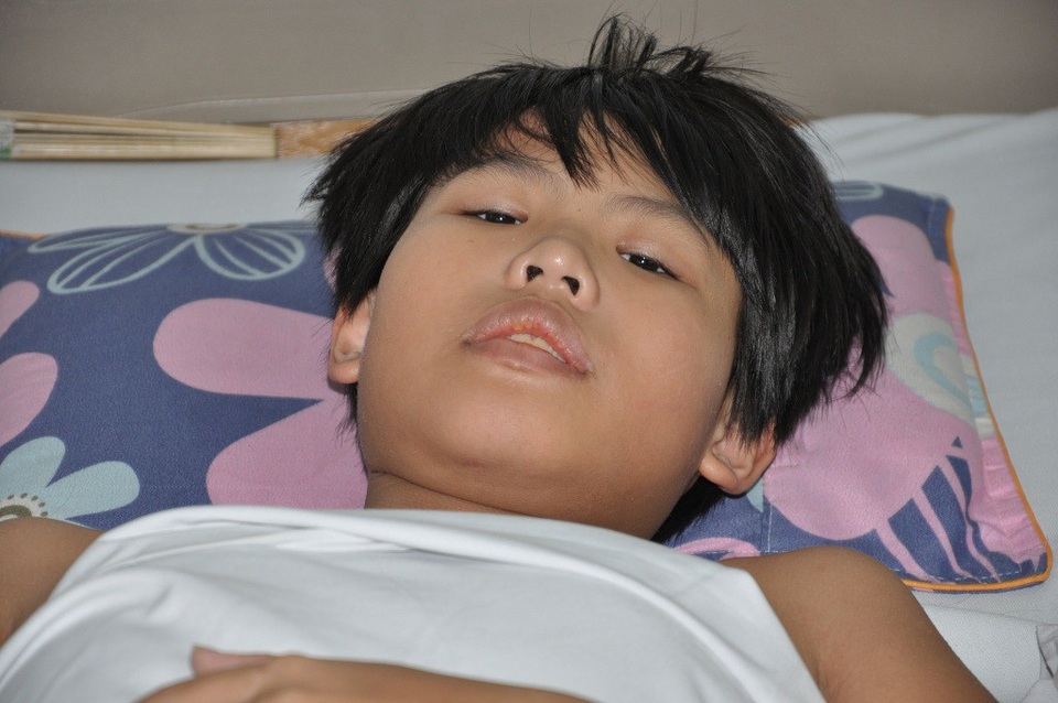 Sau 1 thời gian điều trị, tính mạng cậu bé Thanh đã được bảo toàn.