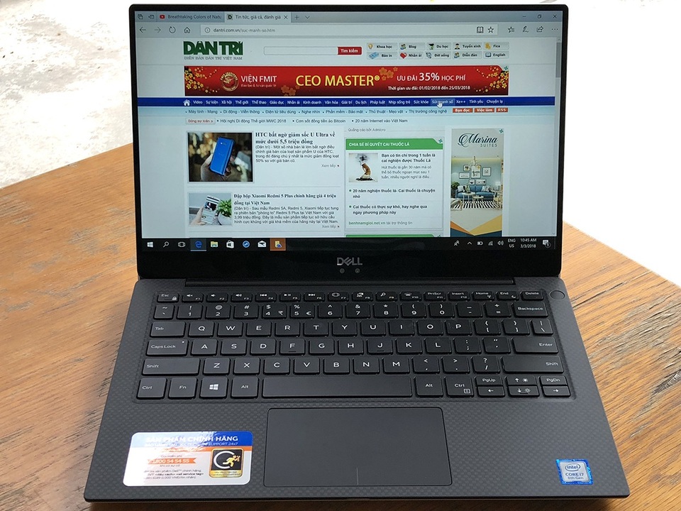 Dell chính thức bán mẫu laptop XPS 13 2018 tại Việt Nam giá 45 triệu đồng - 3 Dell XPS 13 2018