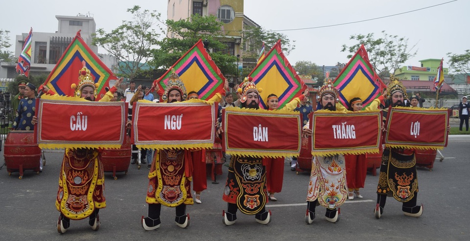 Đà Nẵng: Làng biển mở lễ hội cầu ngư - 1 Lễ hội cầu ngư của người dân biển ở quận Thanh Khê - Đà Nẵng vừa diễn ra trong ngày 3/3 (nhằm 16 tháng Giêng âm lịch)