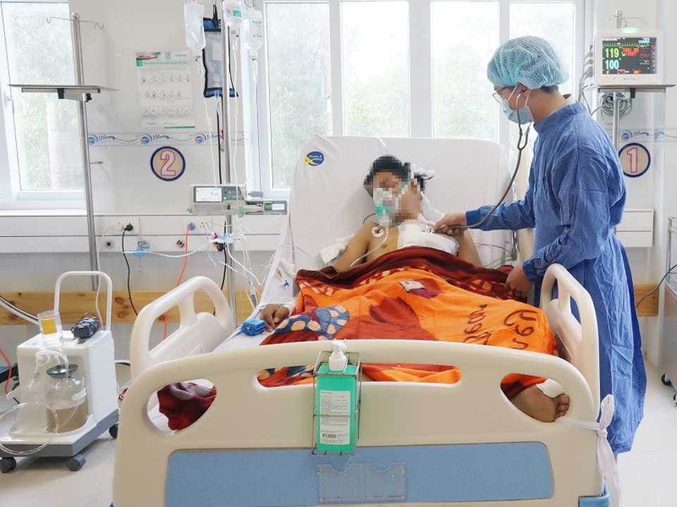 Bệnh nhân đã may mắn thoát chết khi mất gần hết lượng máu trong cơ thể