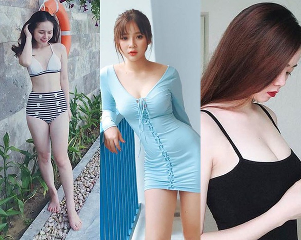 Hai nữ sinh gợi cảm khiến dân mạng "bần thần" mỗi lần đăng ảnh - 12
Thái Thảo Nguyên (sinh năm 1998, sinh viên trường Đại học RMIT) cũng là em út trong một gia đình có ba chị em vô cùng xinh đẹp.