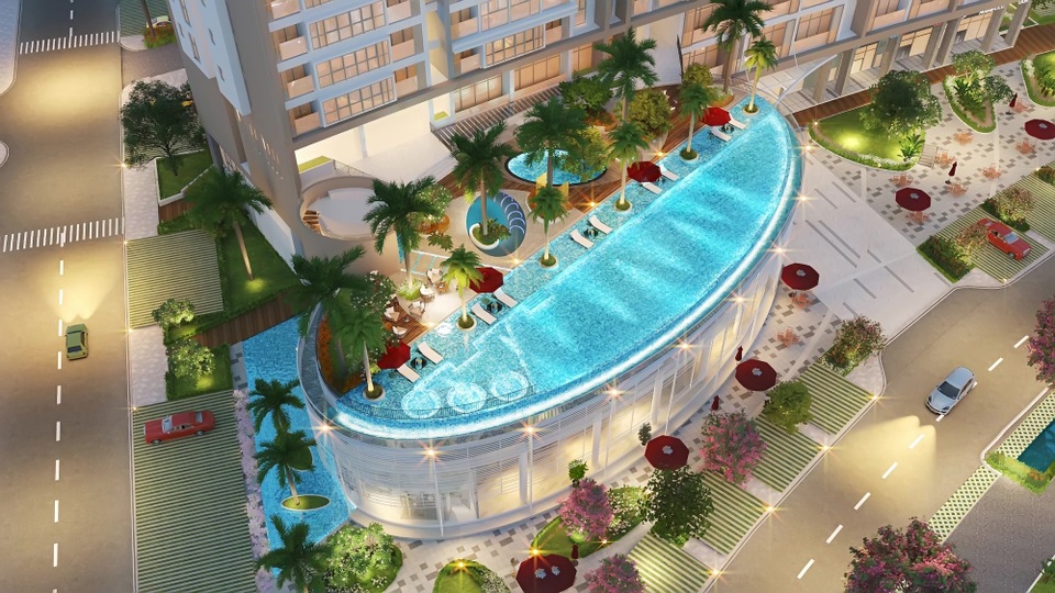 Tại The Signature, các tiện ích này tập trung ở tầng 4 - tòa nhà M7A và một phần của tòa nhà hình trứng