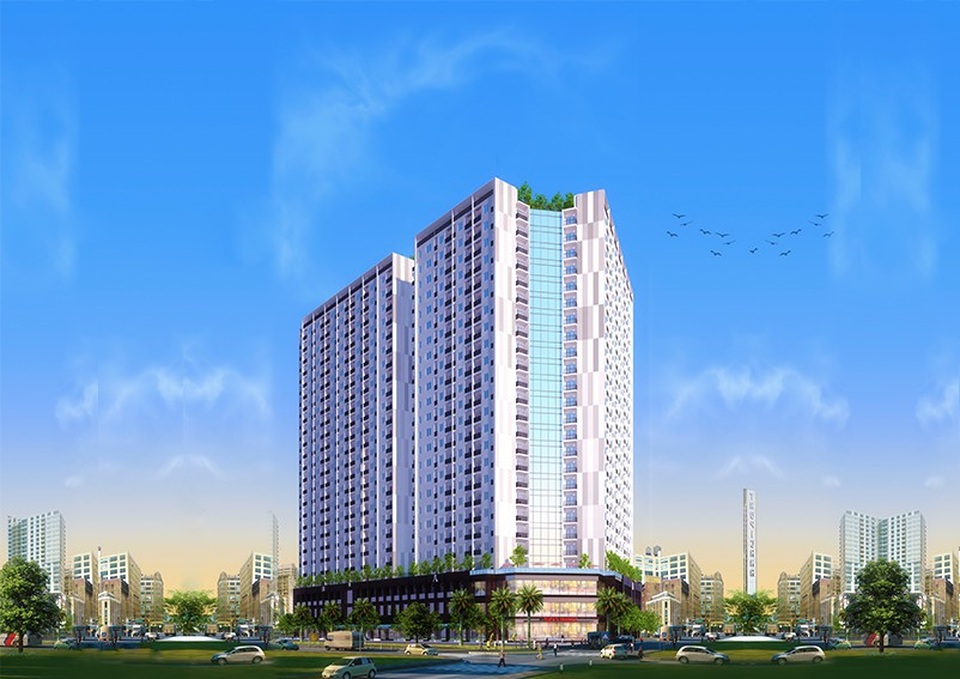 Thi công thần tốc tại dự án P.H Complex Nha Trang - 1 Hình ảnh phối cảnh dự án P.H Complex Nha trang