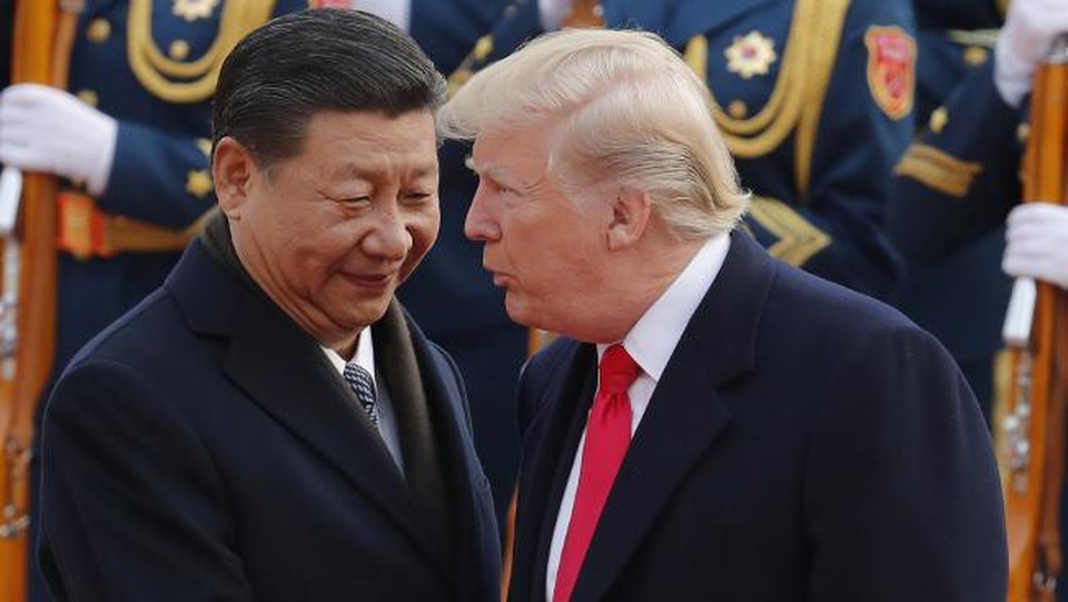 Trung Quốc dọa đáp trả cuộc chiến thương mại của ông Trump - 1 Chủ tịch Trung Quốc Tập Cận Bình (trái) và Tổng thống Mỹ Donald Trump (Ảnh: AP)