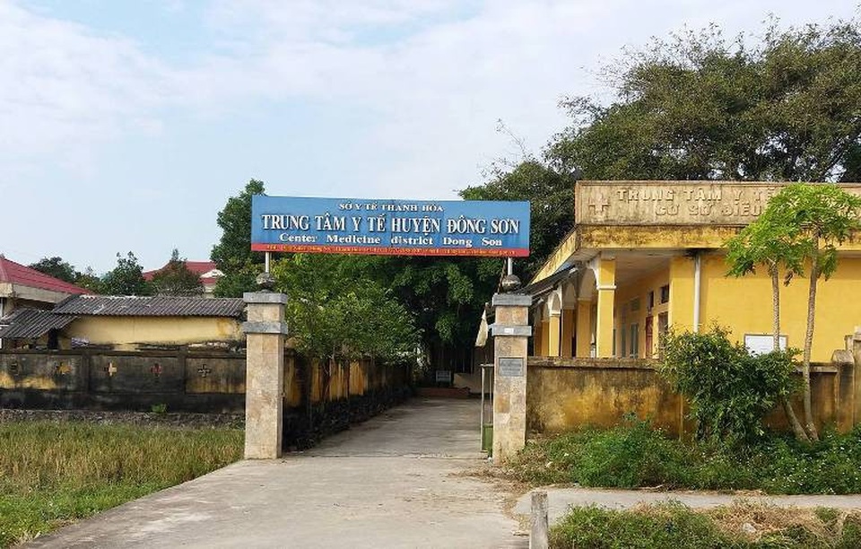 Giám đốc Trung tâm Y tế lập quỹ đen, ký khống giấy khám sức khỏe - 1 Trung tâm y tế huyện Đông Sơn- nơi xảy ra sự việc