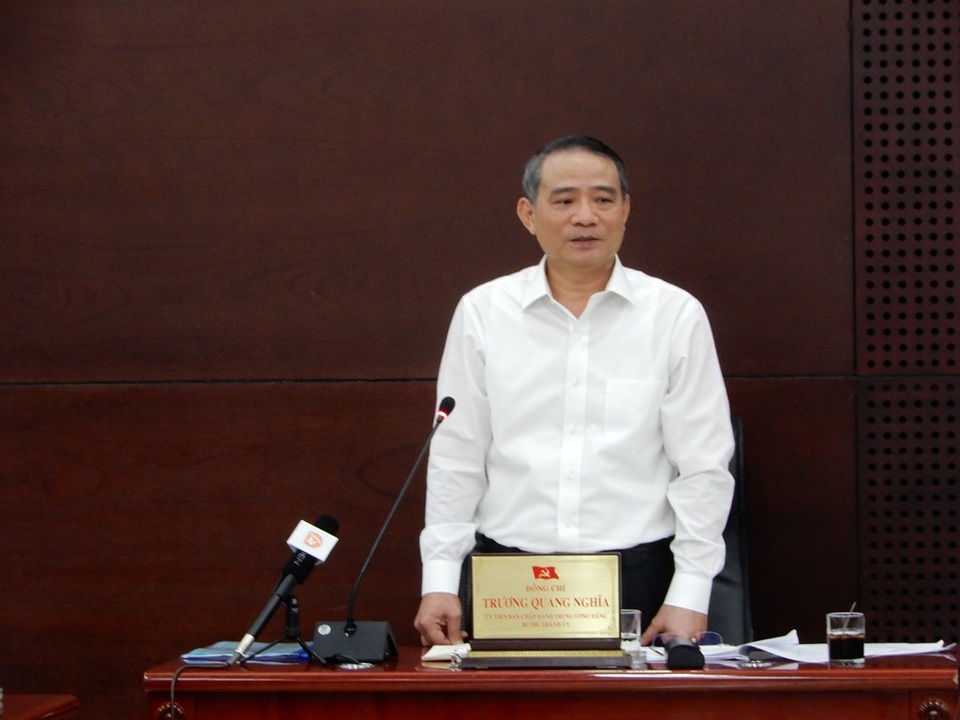 "Nhìn bản đồ quy hoạch mà không biết miếng đất đó làm gì thì quản lý cái gì?" - 2 Bí thư Thành ủy Đà Nẵng Trương Quang Nghĩa phát biểu tại buổi làm việc với Sở Tài nguyên - Môi trường
