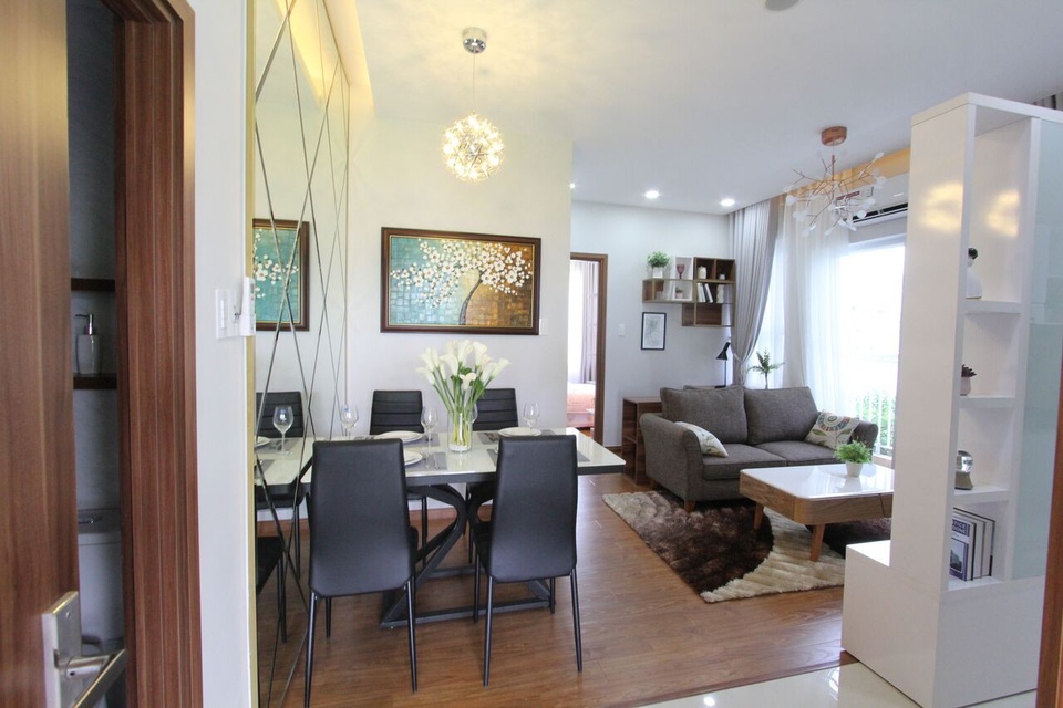 Samsora Riverside khởi động thị trường đầu năm Mậu Tuất với 5 điểm mạnh ấn tượng - 2
Hình thực tế căn hộ Samsora Riverside 