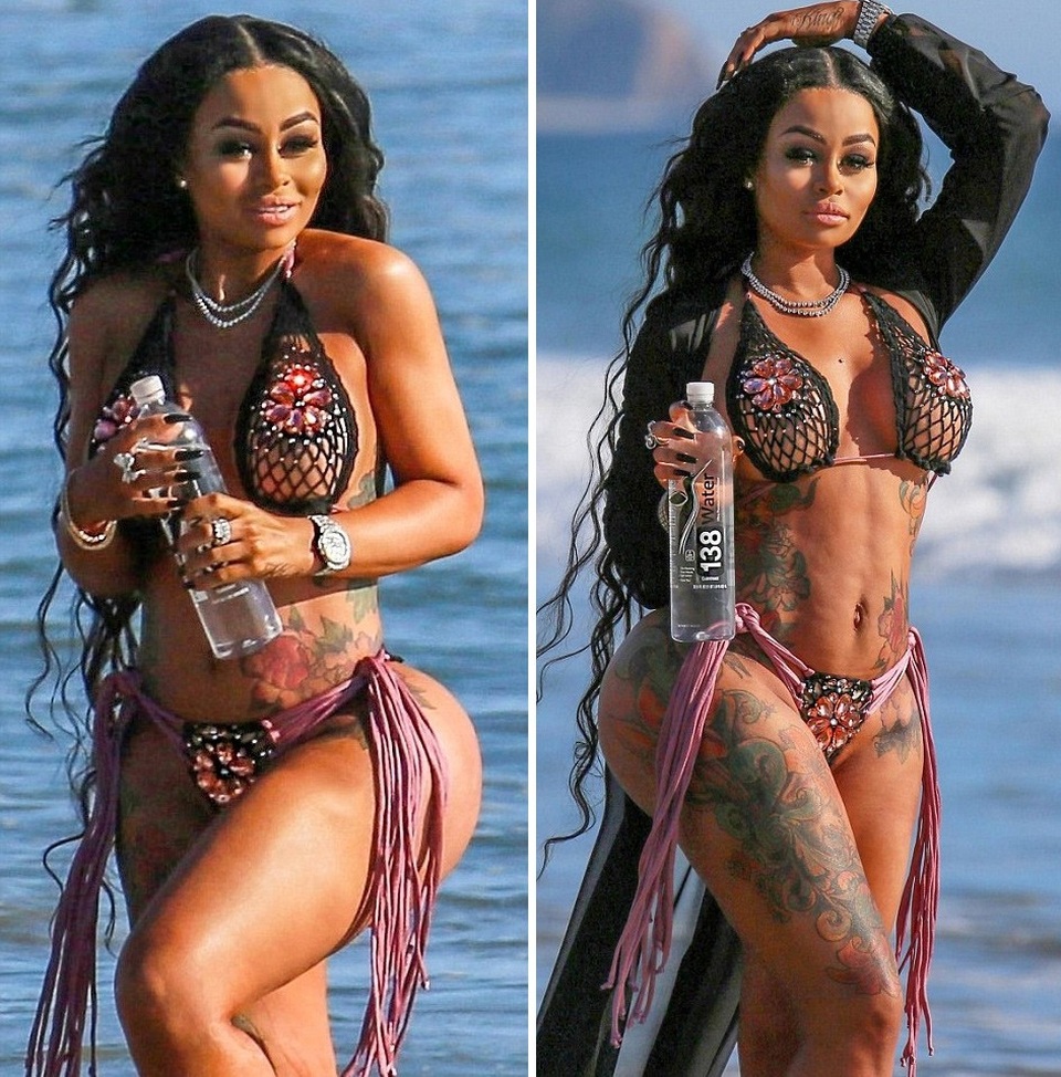 "Nghẹt thở" với ba vòng "ngồn ngộn" của người đẹp Blac Chyna - 8
Trước khi trở thành người mẫu và hotgirl trên mạng xã hội, Blac từng là vũ nữ thoát y.