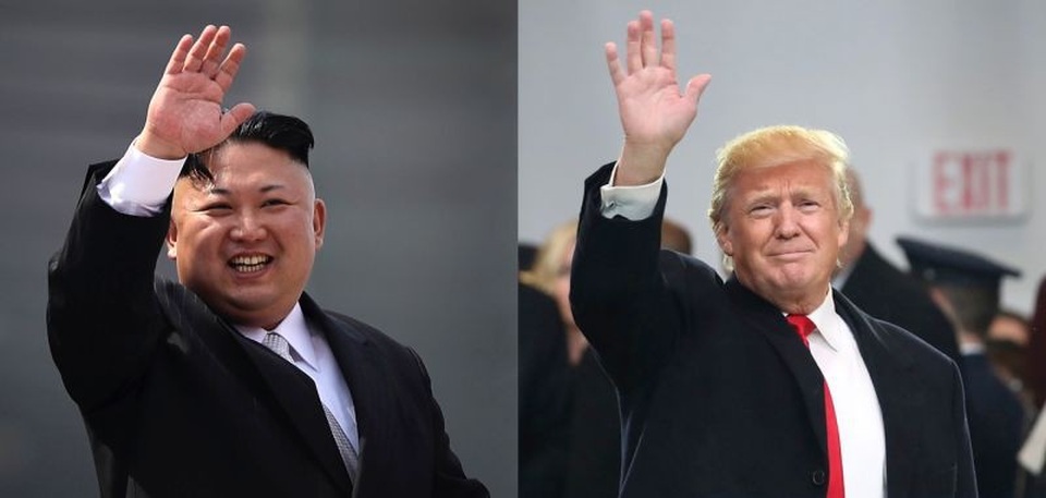 Tổng thống Trump tin Triều Tiên chân thành muốn đối thoại - 1 Tổng thống Donald Trump và nhà lãnh đạo Kim Jong-un (Ảnh: Getty)